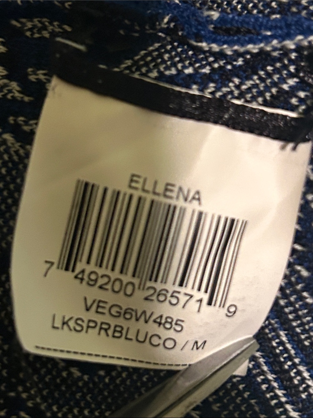 BCBGMaxAzria Cobalt Blue Midi Dress with White Floral Lace - Picture 7 of 9